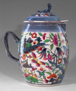 Cider jug, Chinese export porcelain