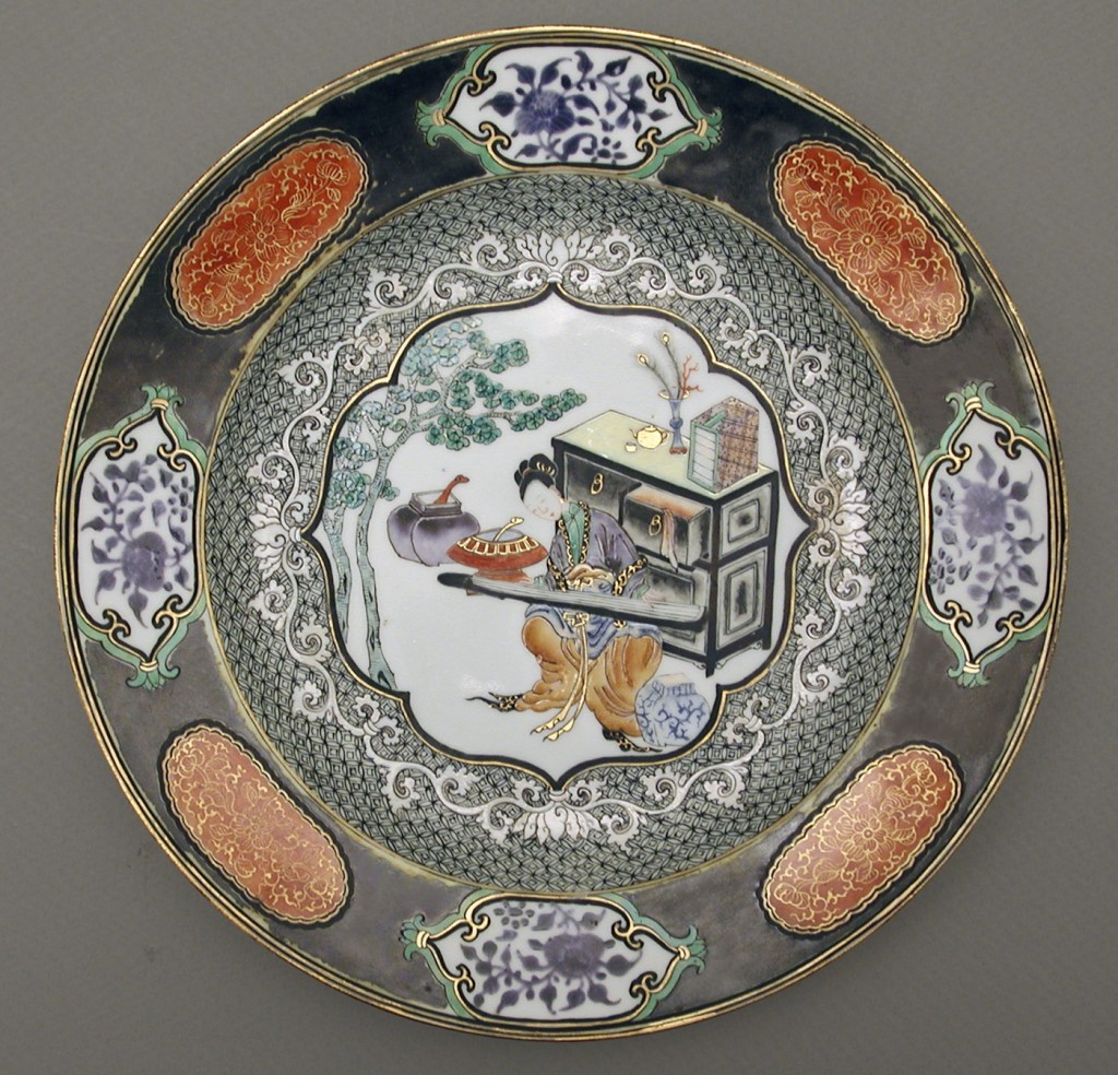 Soup plate, Chinese export porcelain