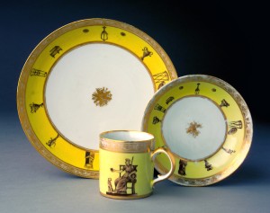 Chew family wares, Chinese export porcelain, Winterthur 2004.0042.001-.003
