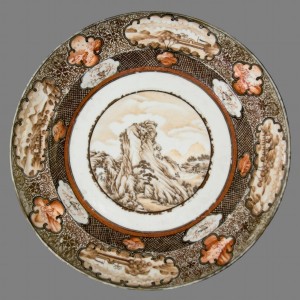 Plate, Chinese export porcelain